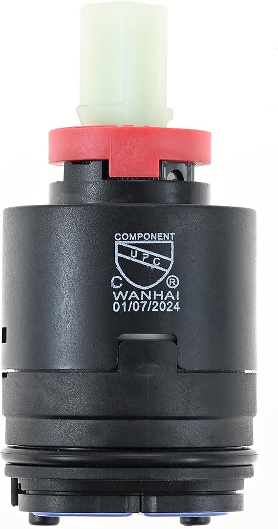 N40HKC Faucet Cartridge Replacement, 40mm Pressure Balance Shower Cartridge | Fixes Leaks & Unstable Water Pressure. Made of High-quality Ceramics, Long-lasting, Fits Most Brand Tub/Shower Faucet Valves