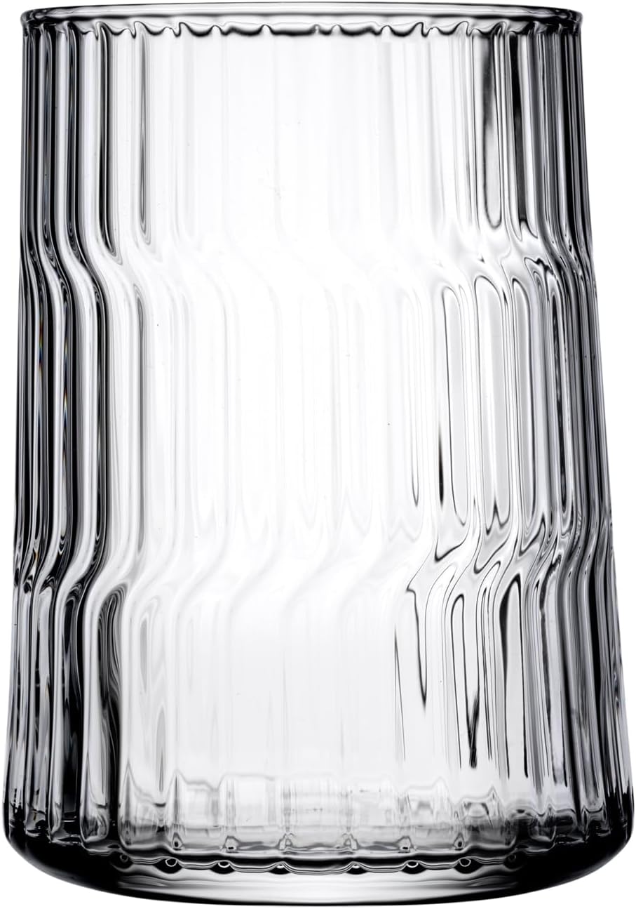 Paşabahçe DUNES WATER GLASS 335 CC 000-SEFFAF DROP LOGO L 3 OFFSET PK 18