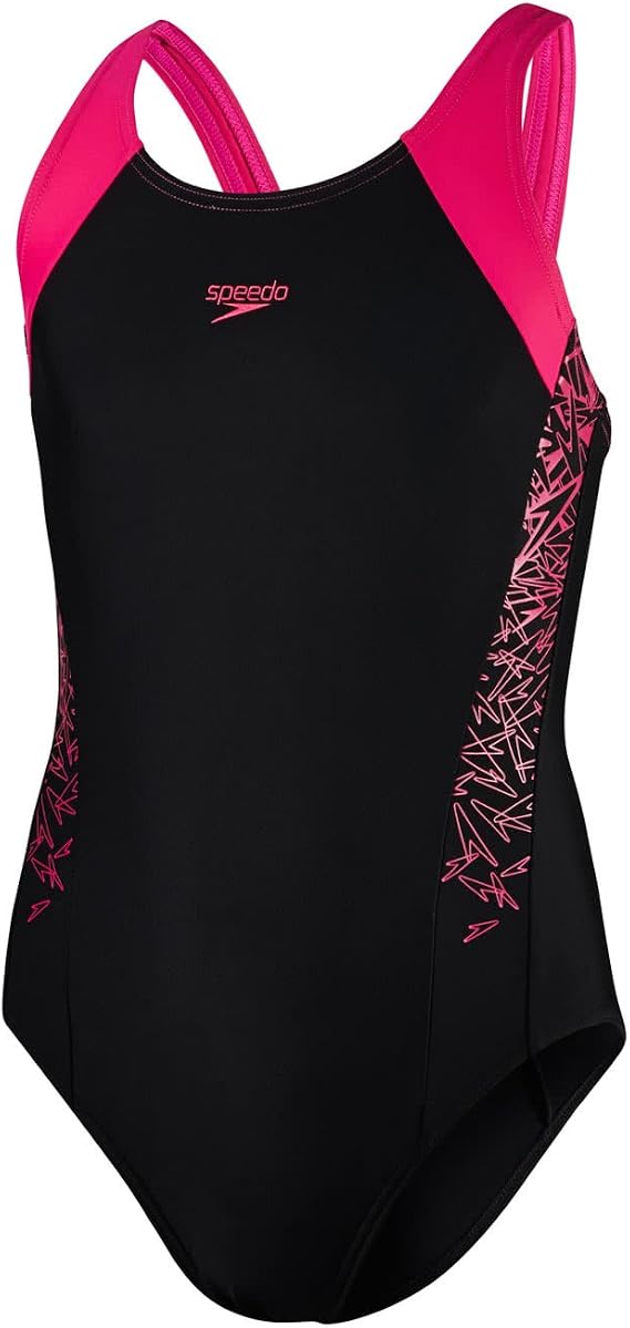 Speedo Girl's Boom Splice Muscle Back Swimsuit