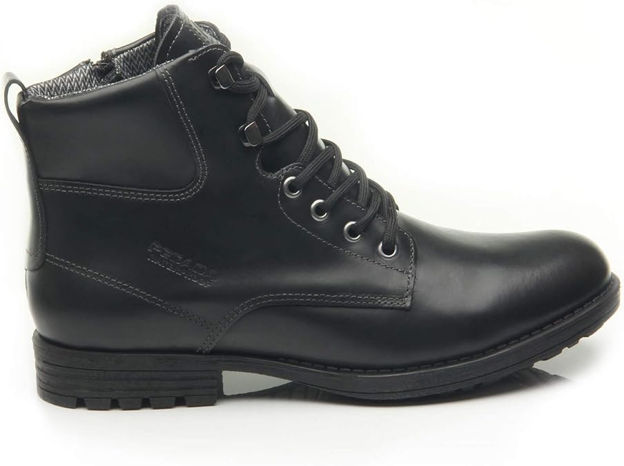 PEGADA Men's 180771-01 Waterproof Zipper Boot Size US 10.5 M Black
