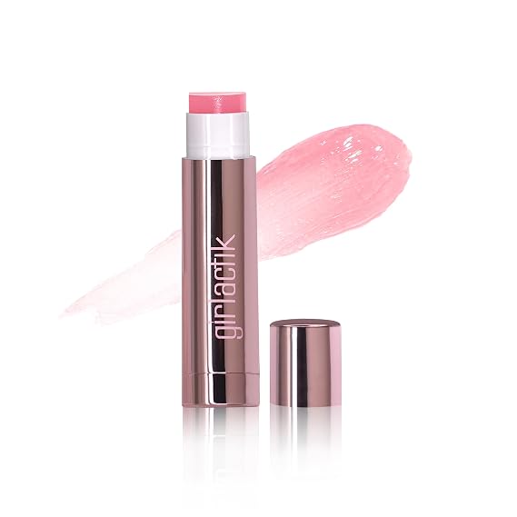 Girlactik Jello Gloss Lip Balm Hydrating Lip Gloss with Natural Shine, Pink Lemonade Scent, Moisturizing, and Smooth, Perfect for Everyday Lip Care with a Glossy Finish, 0.15 oz (Glossiest)