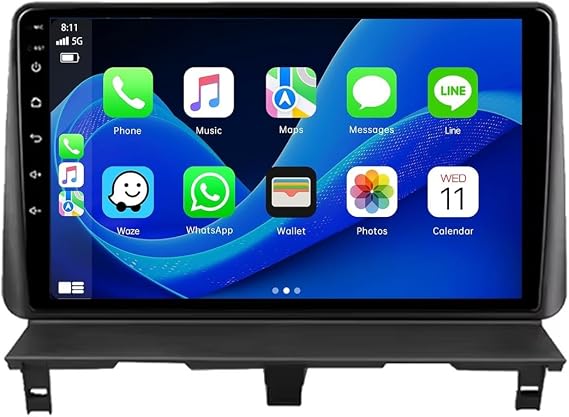 Android 13 Car Stereo 9" Touchscreen for Peugeot Partner 1 2002-2008 Partner Origin 1 2008-2011 Car Radio Support Sat Navi WiFi 5G BT SWC RDS GPS with CarPlay Android Auto USB Backup Camera(U20 2+32GB