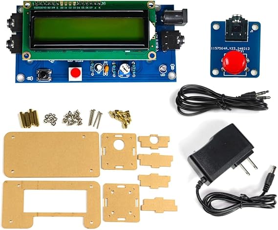 CW Trainer Morse Code Training Morse Code Decoder Components DIY Electronic Component Kit B US Plug