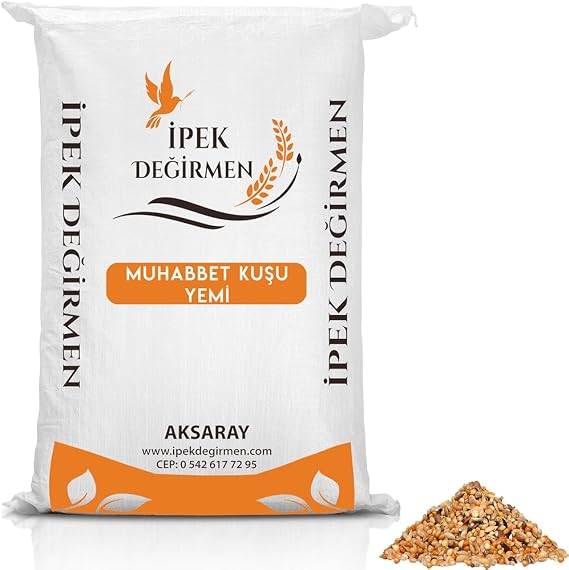 İpek Değirmen Karışık Muhabbet Kuşu Yemi, 2 Kg, Aile Boyu