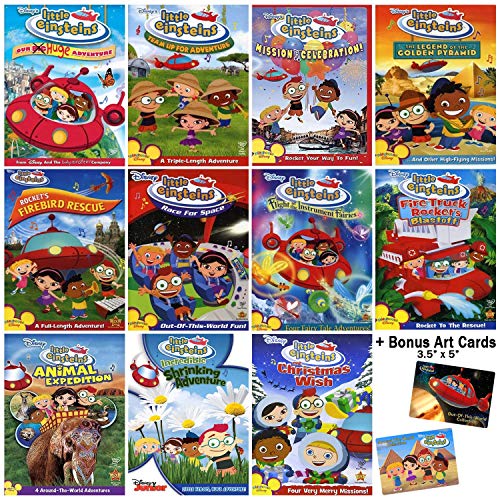 Little Einsteins Ultimate DVD Collection - 55 Selections (Episodes, Interactive Games, Extras, Activities) Plus Bonus Art Cards