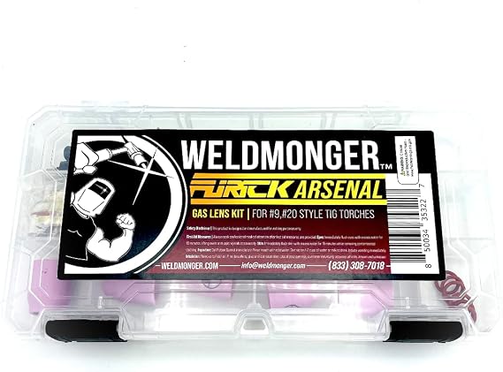 Weldmonger TIG Arsenal Kit for #9 and #20 Torches