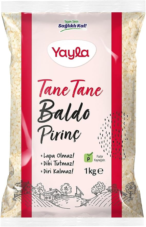 Yayla Grain Baldo Rice 1 Kilogram