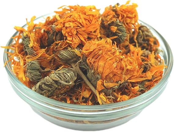 Calendula Flowers, 4oz, soap Making Supplies, Also for Herbal extracts, tinctures, teas, salves, Creams, lotions or Lip balms.