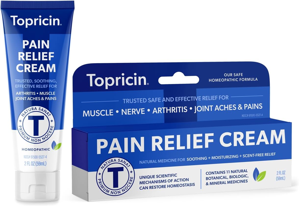 Topricin Pain Relief Cream 2 Oz
