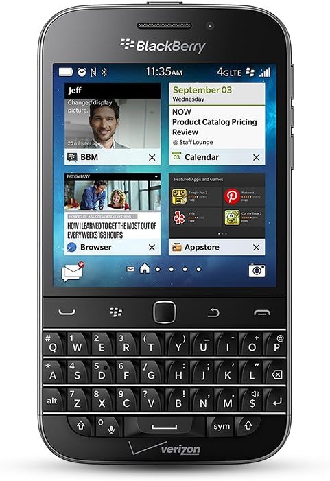 BlackBerry Classic SQC100-3 Black Verizon