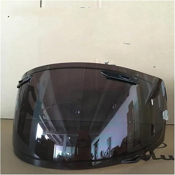 Helmet Visor, 2022 Motorcycle Accessories Parts for Arai RX-7X Multiple Colors Lens Open Face Glasses Anti-UV Lenses(Red)(Schwarz)