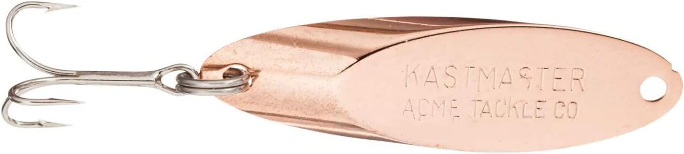 Acme Kastmaster Fishing Lure Hammered Gold 1 Oz