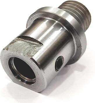 MachEl Lathe Spindle Adapter - Converts Shopsmith Mark V 5/8" Spindle to 1" x 8 TPI Threaded Chuck...