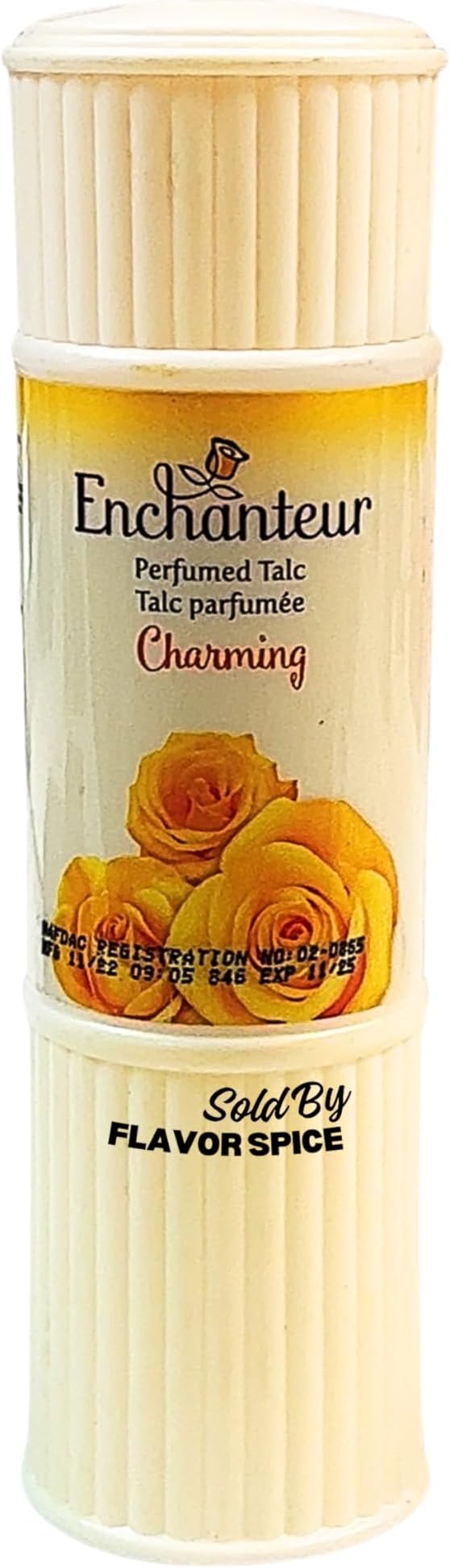 Charming Perfumed Talc Powder The Exotic Sensual Fragrance (1 Pack 125g)