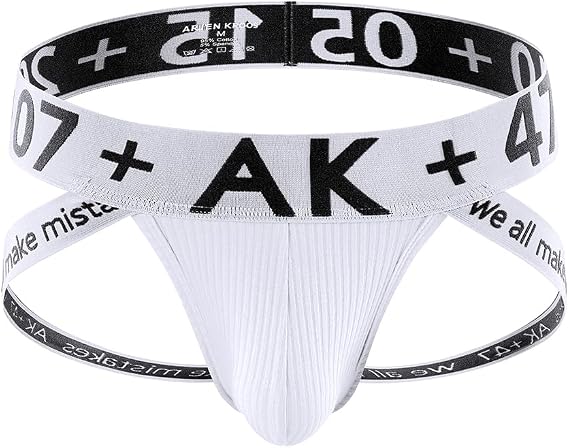 Arjen Kroos Men Jockstrap Athletic Supporter Cotton Sexy Underwear Thong | Breathable Jock Strap for Workout Sport