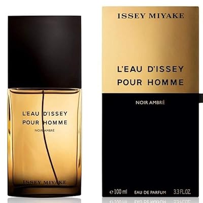 LEAU DISSEY Pour Homme Noir Ambre Eau de Parfum Spray 3.3 Fl Oz