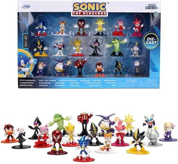 Jada SONIC NANOFIGS MULTIPACK WAVE 2