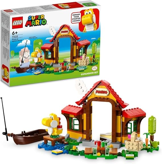 LEGO Super Mario Mario’nun Evinde Piknik Ek Macera Seti 71422 (259 Parça)