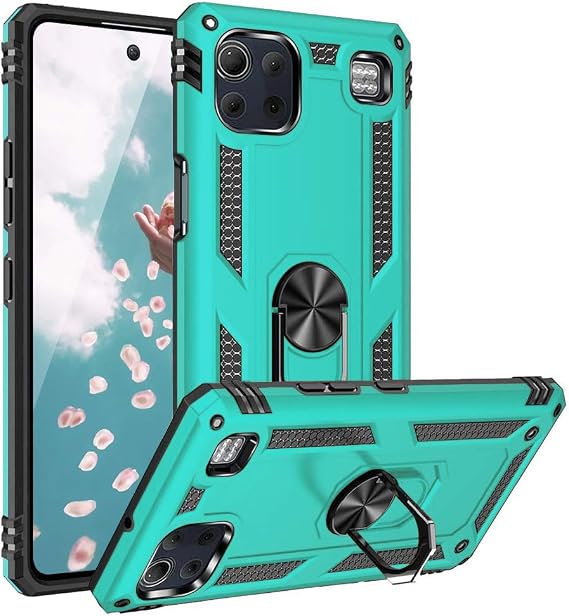 TJS Compatible with LG K92 5G Phone Case (Teal)