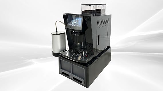 20-Cup Automatic Espresso Machine with Touchscreen, 8 Drink Options, Black ETL