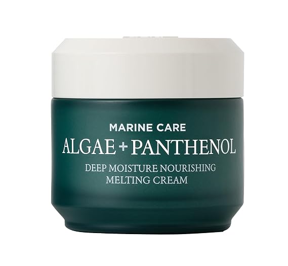 HEIMISH Marine Care Deep Moisture Nourishing Melting Cream - Deep Hydrating, Nourishing Moisturizer, Intensive Anti-Aging, Firming, Anti Wrinkle Face Cream with Panthenol, Peptides, 1.86fl. oz/55ml