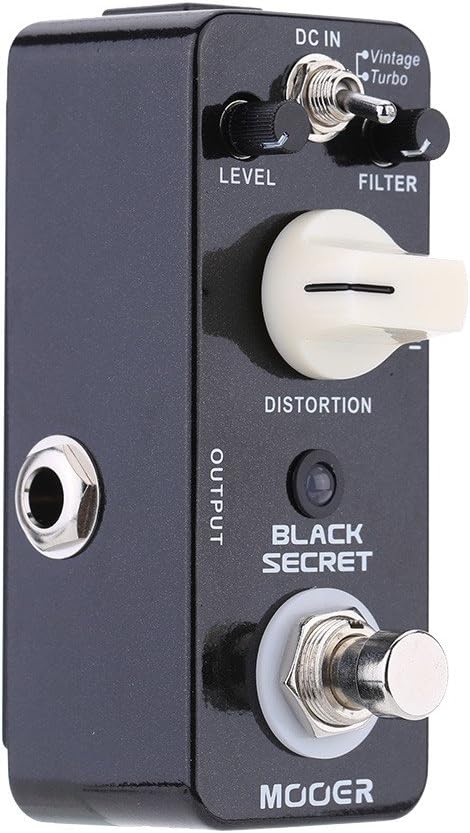 Mooer Black Secret, distortion micro pedal