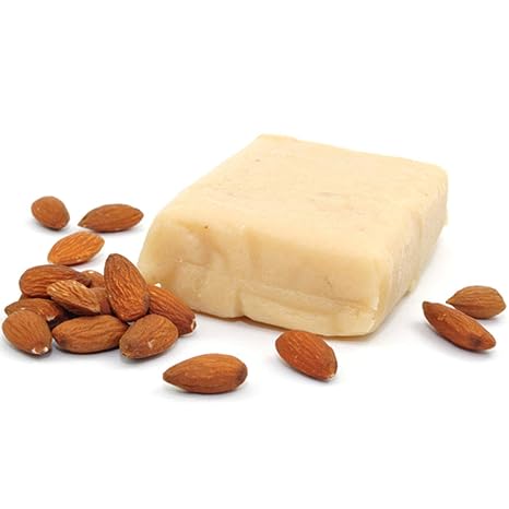 Lübecker 1 kg Marzipan Lübecker Raw Mass Almond Kernels Marzipan Marzipan Mass with 35% Almond Content from Mediterranean Almonds for Baking or Snacking Set of 1 (1 kg)