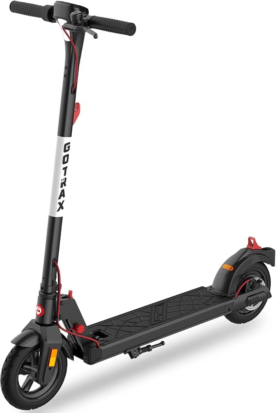 Gotrax Electric Scooter for Adults, 8.5" Tire Max14 Miles&15.5Mph by 250W | 8.5" Solid Tire, 36V 5.2Ah Battery, Lightweight Aluminum Alloy Frame, Max 220lb Load, Foldable Escooter for Commute
