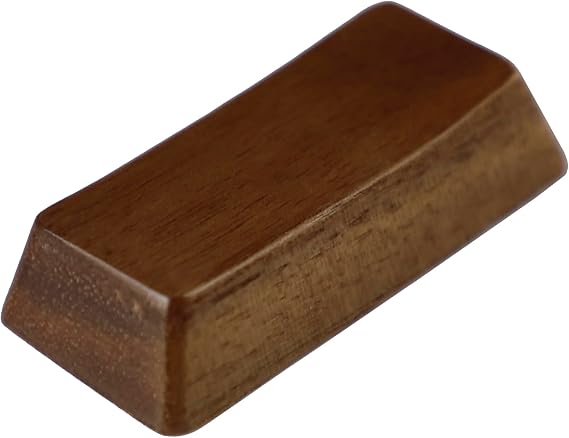 YMDK Wooden Keycap Solid Walnut Wood Keycap Novelty Keycaps Enter Keys OEM Profile for Gateron Cherry MX Mechanical Keyboard (2.25u Enter R2)