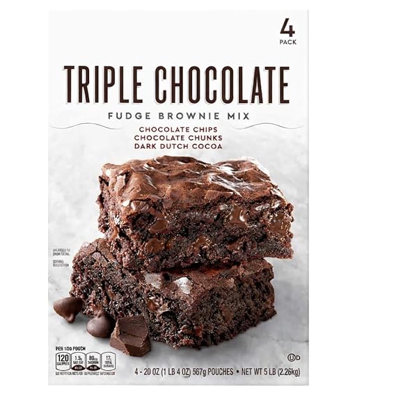 Chocolate Brownie Baking Mix, 4-20 oz Pack (5 Lbs(1 Pack))