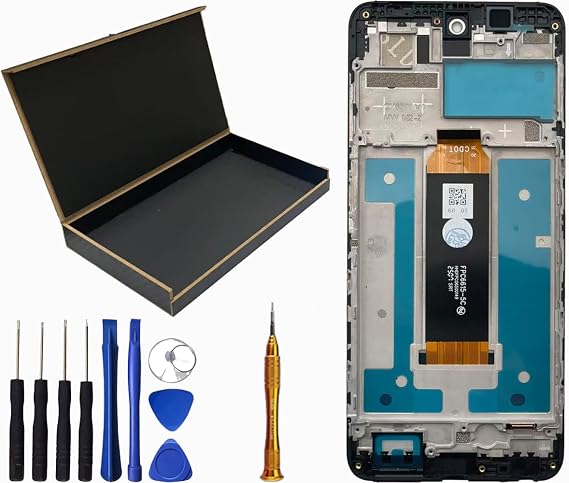 LCD Screen Display Touch Digitizer Frame Assembly Replacement for HMD Pulse Pro LCD Screen HMD Pulse Plus LCD Screen TA-1595 TA-1605