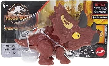 Jurassic World Camp Cretaceous Snap Squad Triceratops