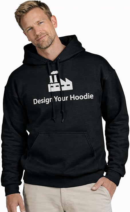 DISCOUNT PROMOS Personalized Hoodies Comfy Cotton, Ideal Corporate Merchandise or Small Business Attire