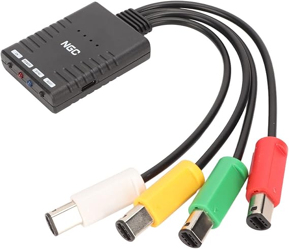 Game Controller Adapter, Bluetooth Joystick Converter with USB Connectivity for Console Gaming
