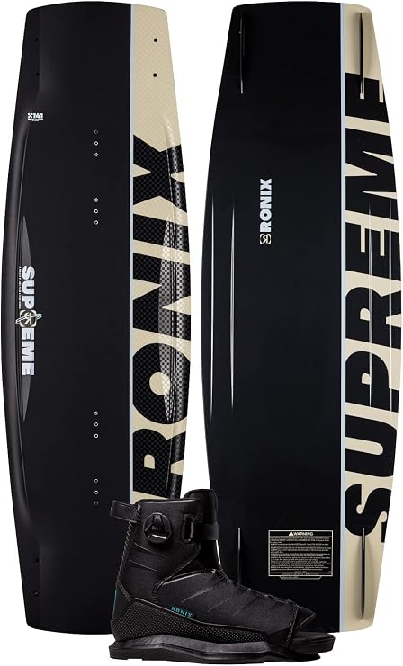 Ronix Wakeboard Package 145 - Supreme Wakeboard w/ Anthem Boa Boot - 10.5-14.5