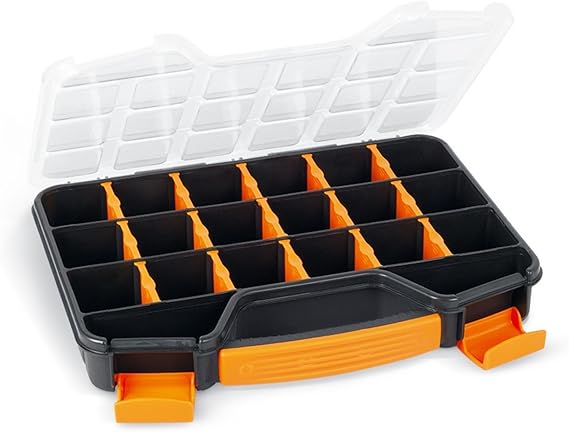Perel OMR13 storage box / organizer 326x257x48 mm