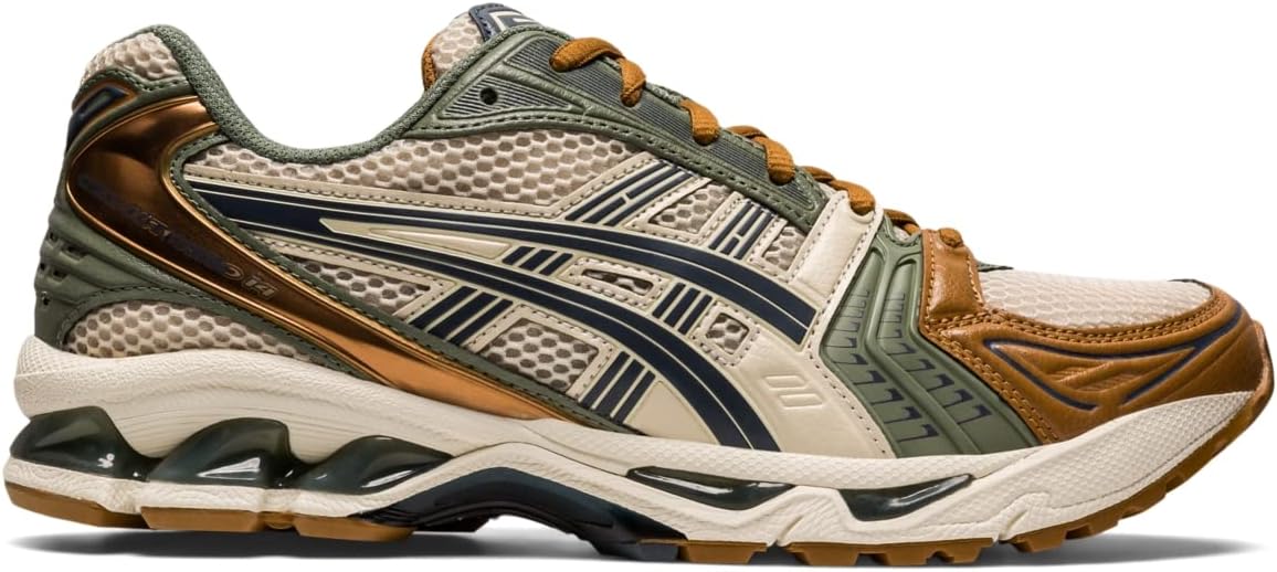 ASICS Men's Gel-Kayano 14 Shoes, 8.5, Vanilla/Tarmac