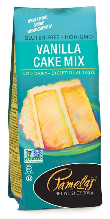 Pamelas Classic Vanilla Cake Mix, 21 oz