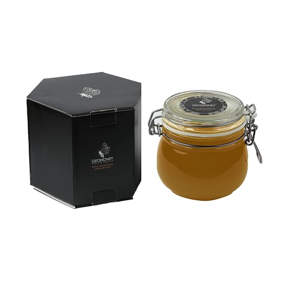 Geohoney Cave Honey from Yemen, Premium Grade A++, 700g, Brown