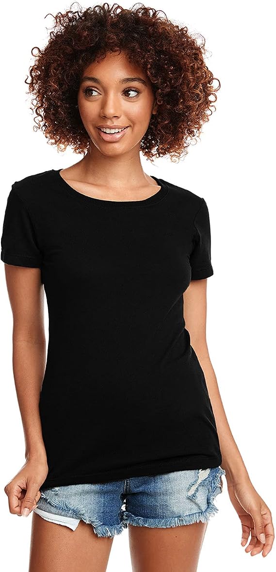 Next Level Ladies' Ideal T-Shirt S BLACK