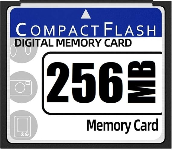 256MB Compact Flash Memory Card for Camera, Advertising Machine, Industrial Computer Card