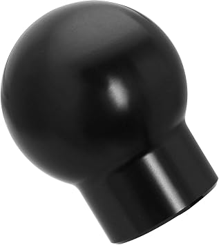 Manual Shift Knob Compatible with Focus ST/RS, Fiesta ST, Manual Subaru WRX, STI, BRZ,Toyota Supra, MR, Tacoma, 86,Scion FR-S, TC, xB,Aluminum Alloy Weighted Car Shifter Knobs Cover (Black)