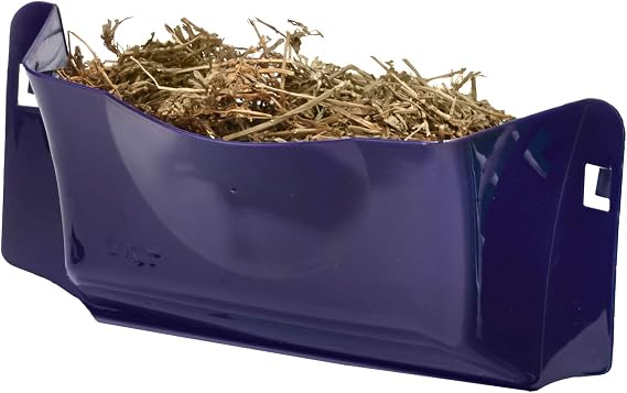 Pet Lodge Plastic Hay Rack | Small Animal Hay & Grass Feeder/Manger | Mountable Cage Hay Feeder