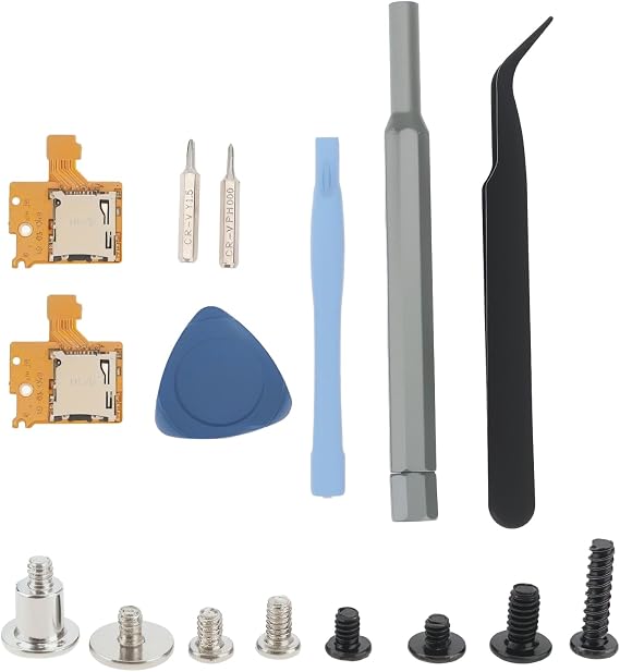 SING F LTD 2Pcs Console Micro SD Card Reader Tool Kit Repair Part Compatible with Nintendo Switch Console HAC-SD-01