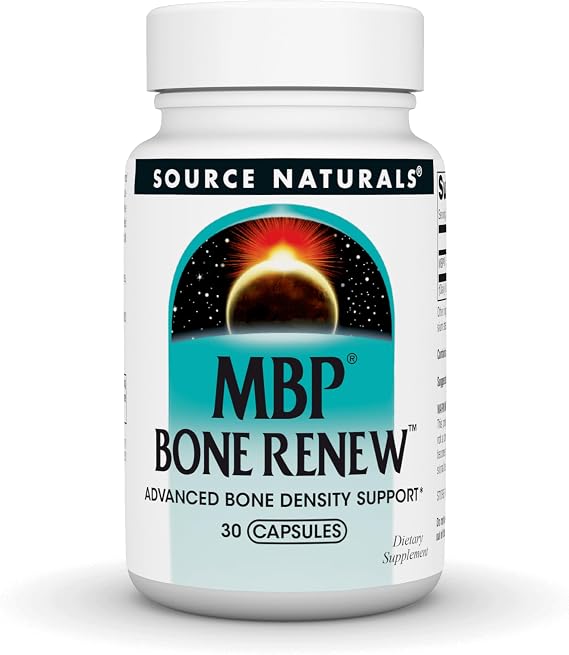 Source Naturals, MBP Bone Renew - 30 Capsules | Advanced Bone Density Support