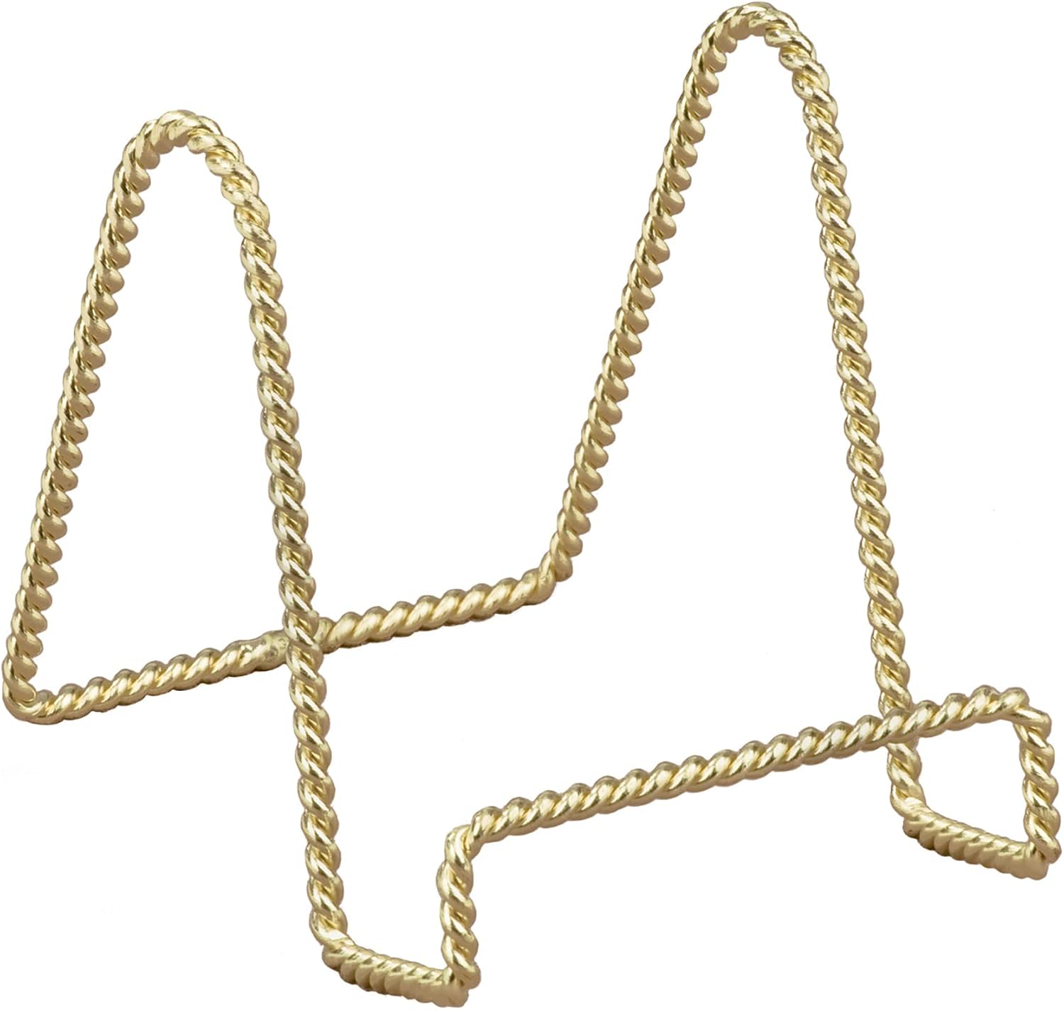 Tripar 23-1239 2.87 Inch Twisted Brass Wire Stand