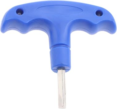 1pc Golf Spike Wrench Torque Tool Wrenches with Triangle Tip for Drivers Fairway Weight Blue