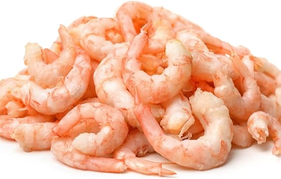 Premium Frozen Cooked Peeled Jumbo Prawns, 450g (2 Packs)