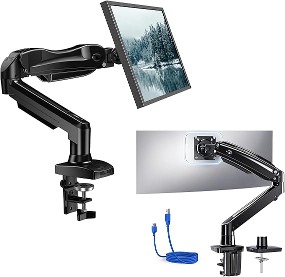 HUANUO Single Monitor Mount 32 & 35 Inch