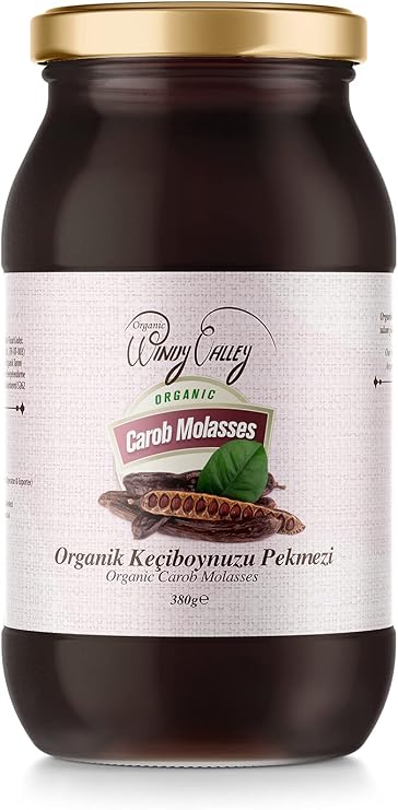 Organic Windy Valley Carob Molasses Extract / ECOCERT Certified (380gr)